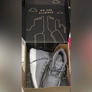 Allbirds merino wool high top sneakers, water repellent, size 10 NIB Grey womens